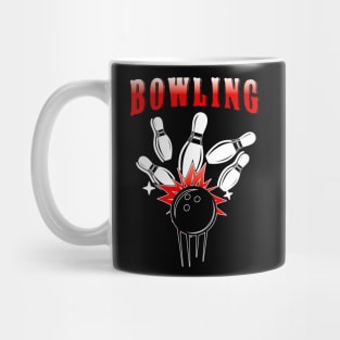 Bowler Bowling Ball Mug